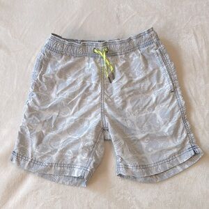 J. Crew Crewcuts Boys Elephants Swim Trunks Size 8